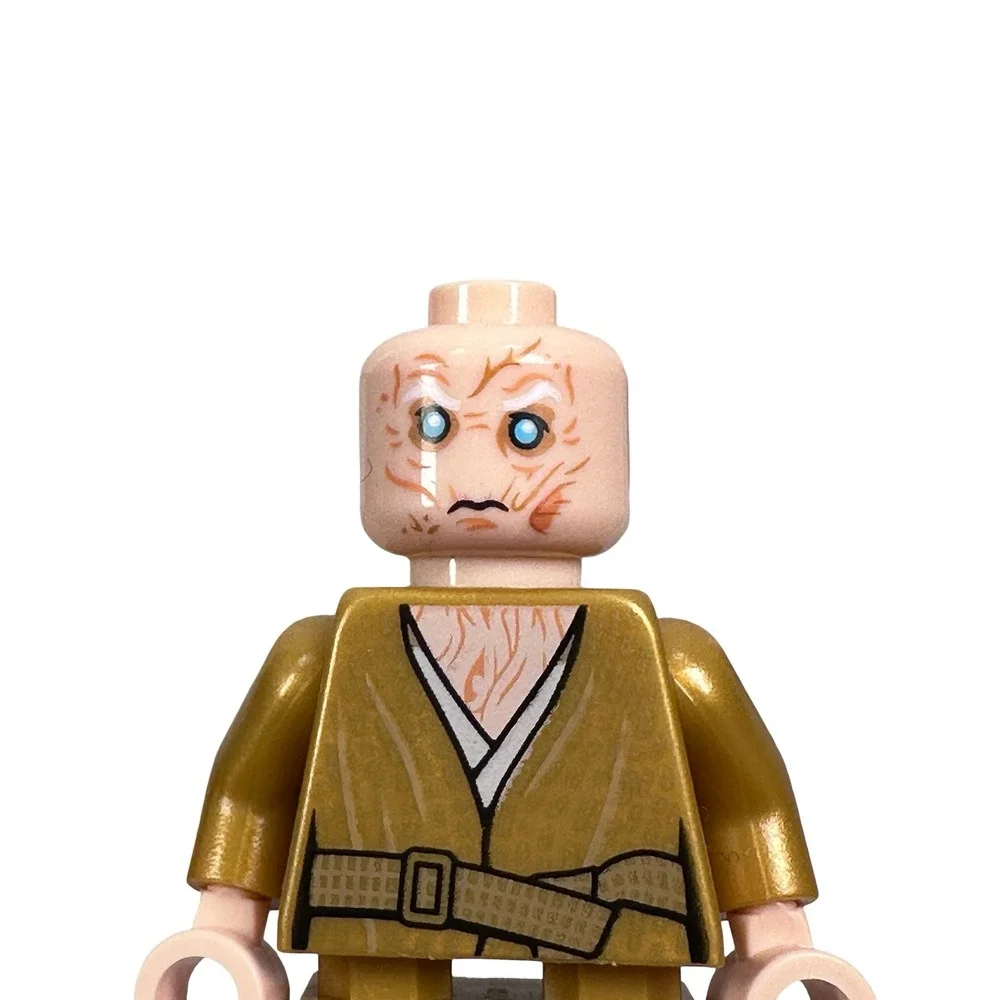LEGO Star Wars Supreme Leader Snoke Minifigure Pearl Gold Robe 75190 Last Jedi
